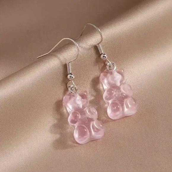 Gummy Bear Candy Retro Lightweight Fun/Cartoon Colorful Cute Dainty Earrings - Picture 8 of 16
